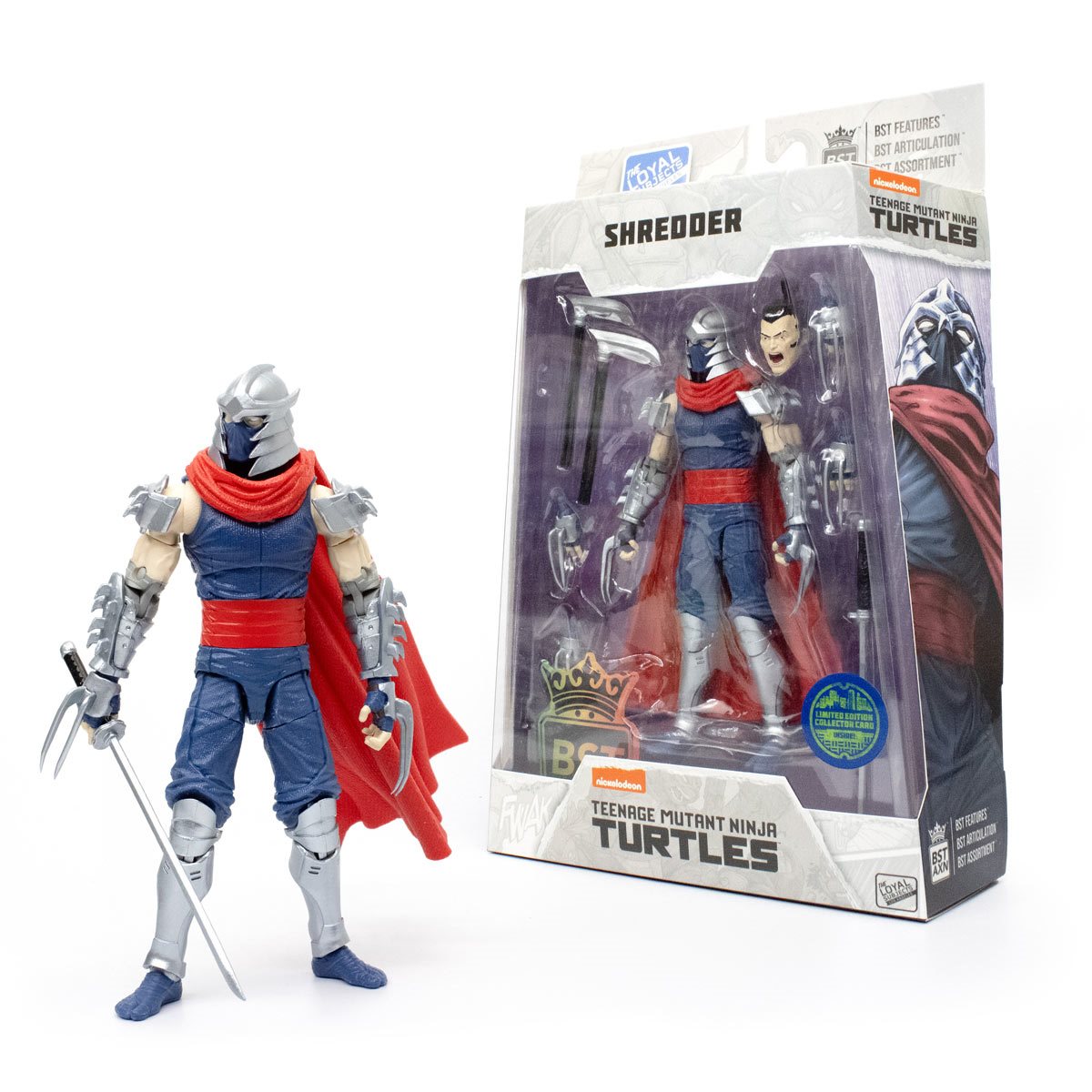 Teenage Mutant Ninja Turtles BST AXN Shredder IDW Comic TMNT 5-Inch Action Figure