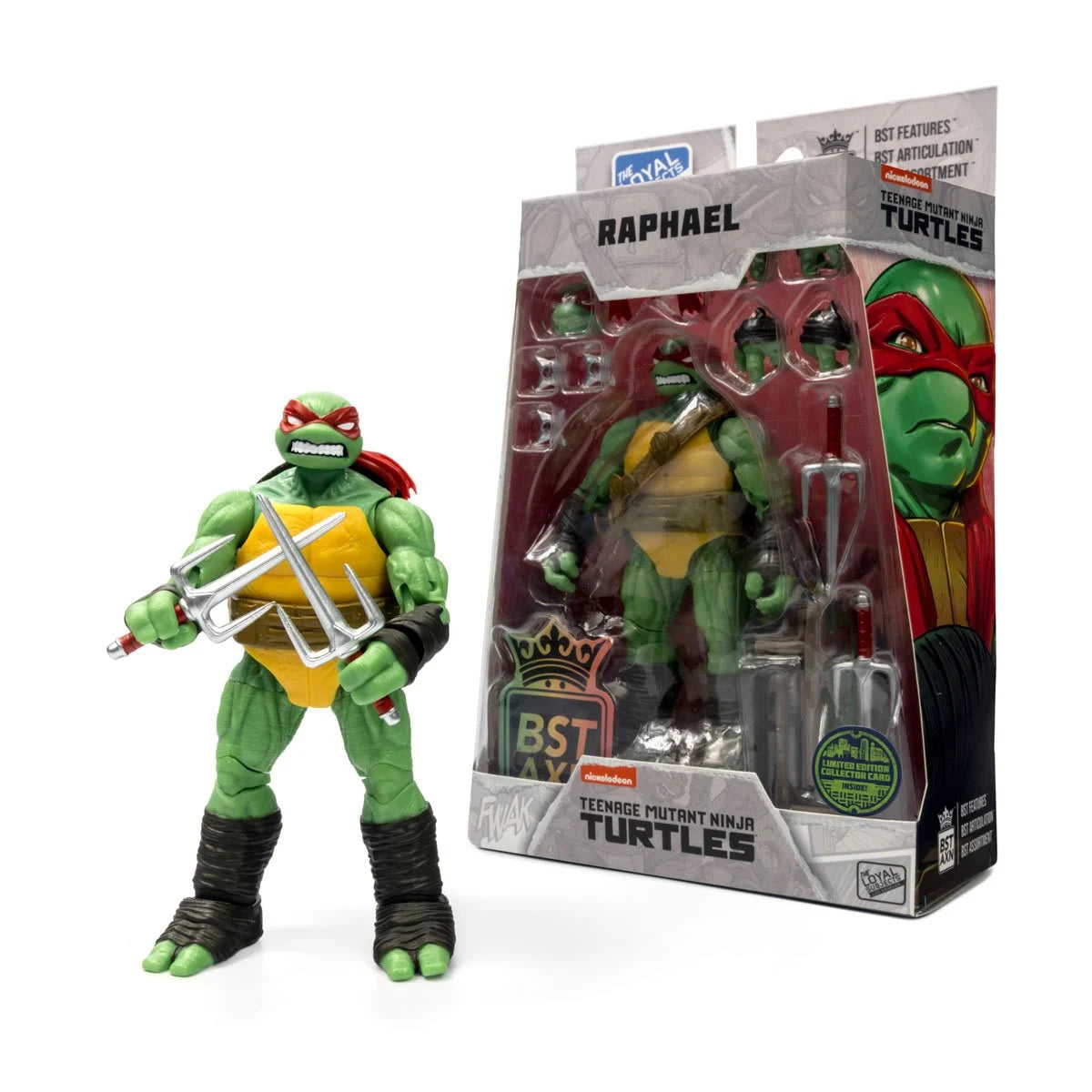 Teenage Mutant Ninja Turtles BST AXN Raphael IDW Comic TMNT 5-Inch Action Figure