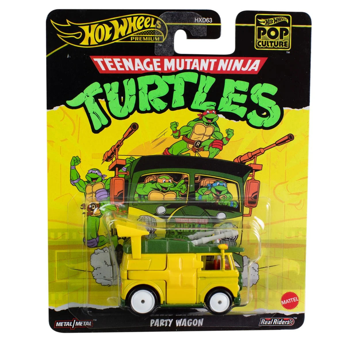 Hot Wheels Pop Culture 2025 Teenage Mutant Ninja Turtles Party Wagon