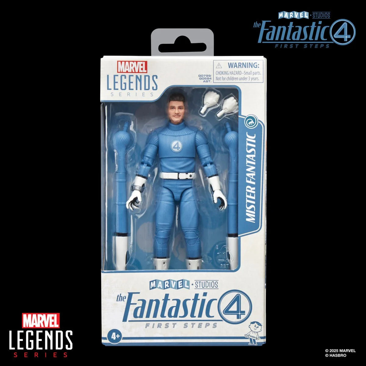 The Fantastic Four: First Steps Marvel Legends Series Mister Fantastic 6-Inch Action Figure