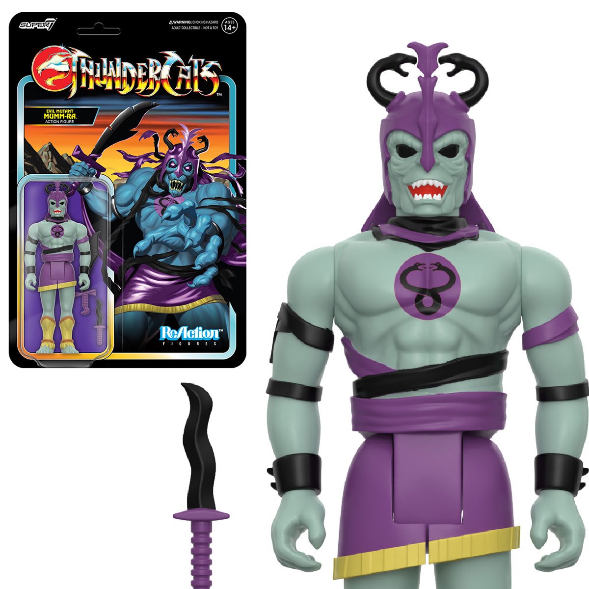 ThunderCats Mumm-Ra (Evil Mutant) 3 3/4-Inch ReAction Figure