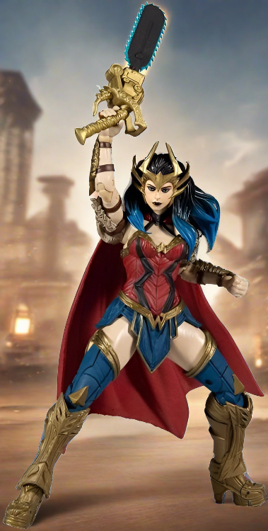 Dark Nights: Death Metal DC Wonder Woman Action Figure Collect to Build: Darkfather
