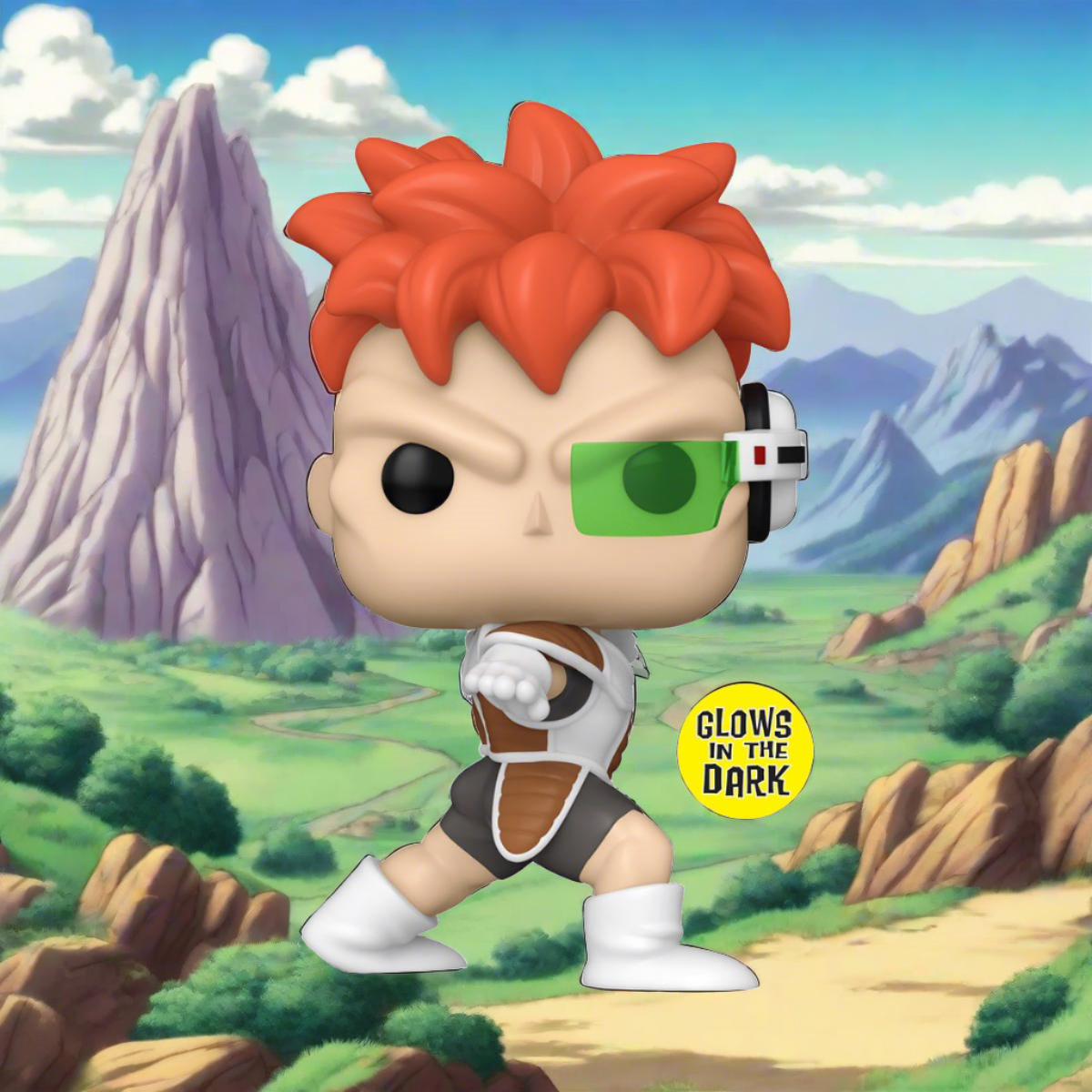 Dragon Ball Z Recoome Glow-in-the-Dark Funko Pop! Vinyl Figure #1492 - Entertainment Earth Exclusive
