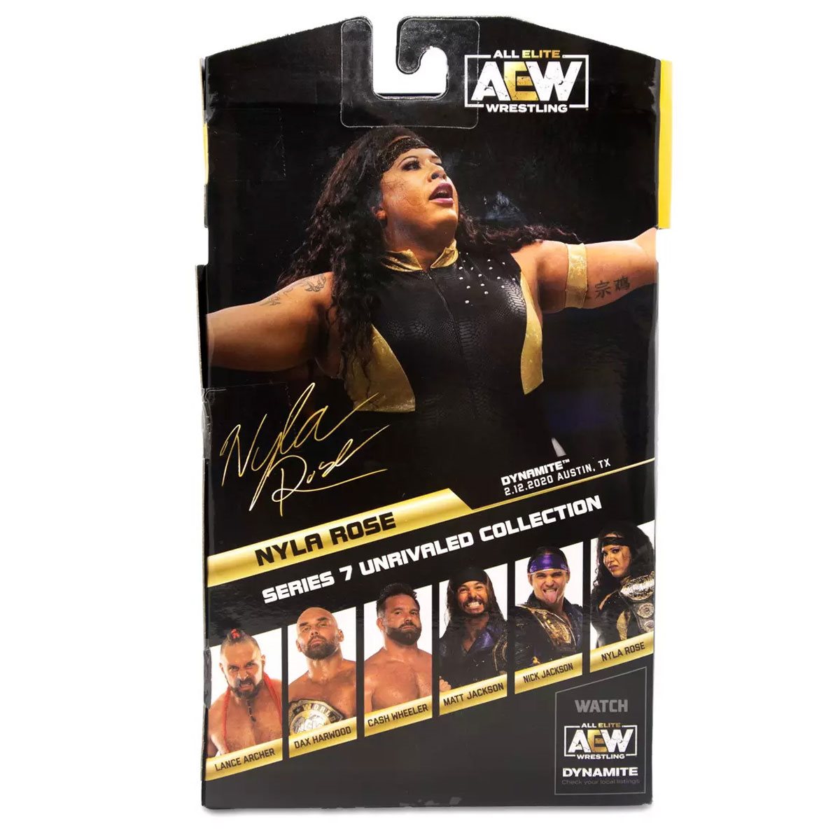 AEW All Elite Wrestling Unrivaled Series 7 Action Figures Nyla Rose
