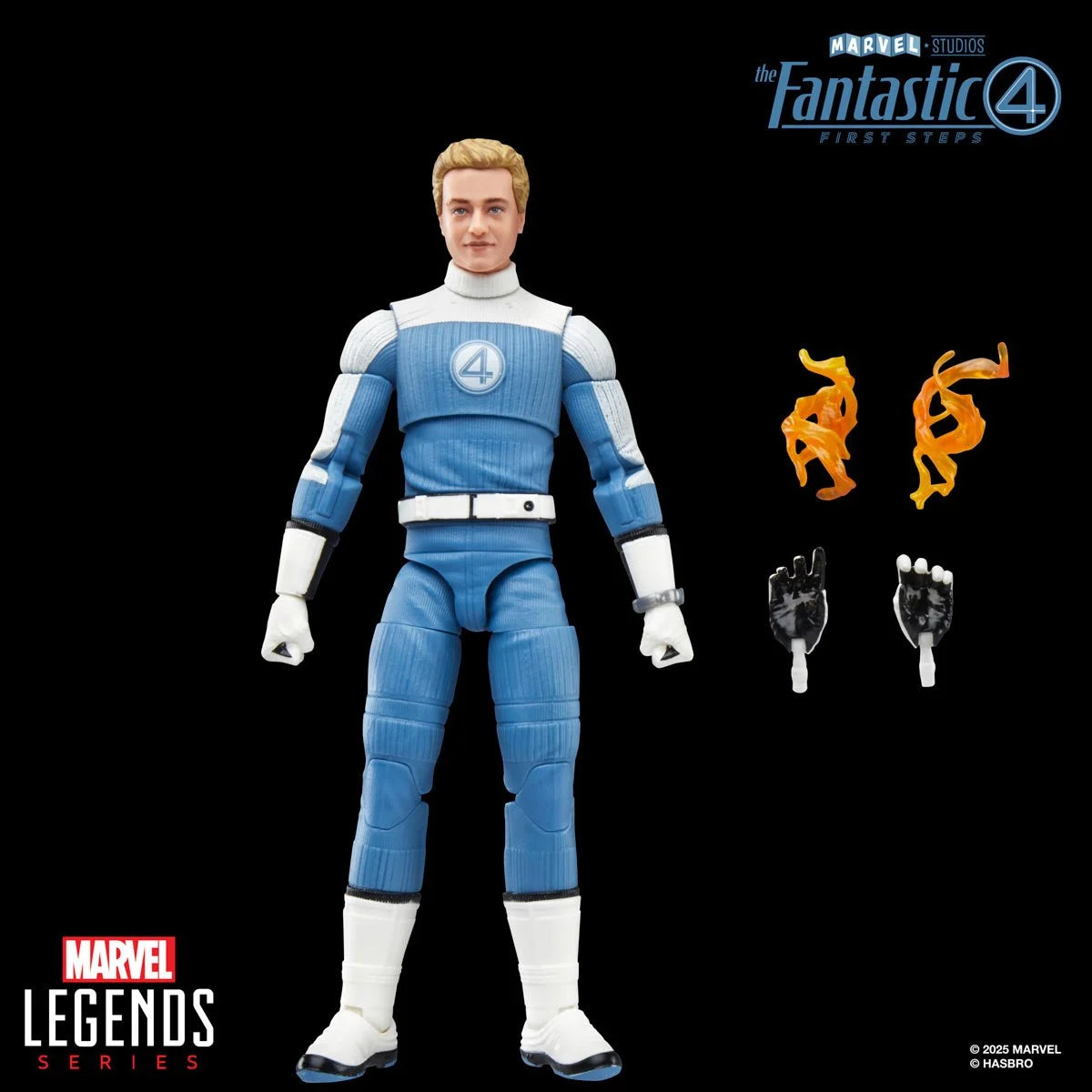 The Fantastic Four: First Steps Marvel Legends Series Johnny Storm 6-Inch Action Figure