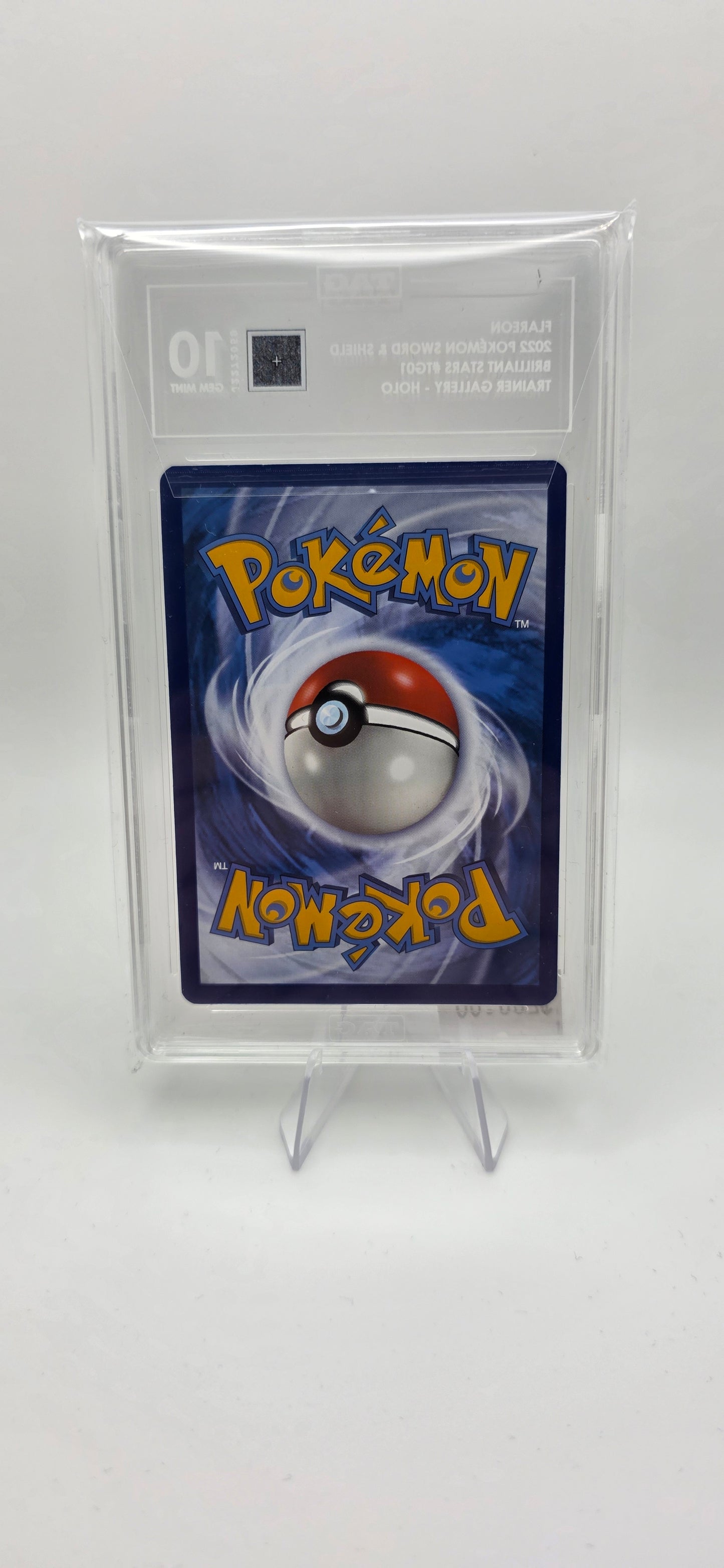 SWSH09: Brilliant Stars Trainer Gallery #TG01/TG30 Flareon TAG 10