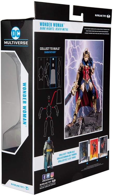 Dark Nights: Death Metal DC Wonder Woman Action Figure Collect to Build: Darkfather