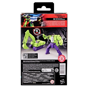 Transformers Studio Series 86 Deluxe Class Constructicon Scavenger
