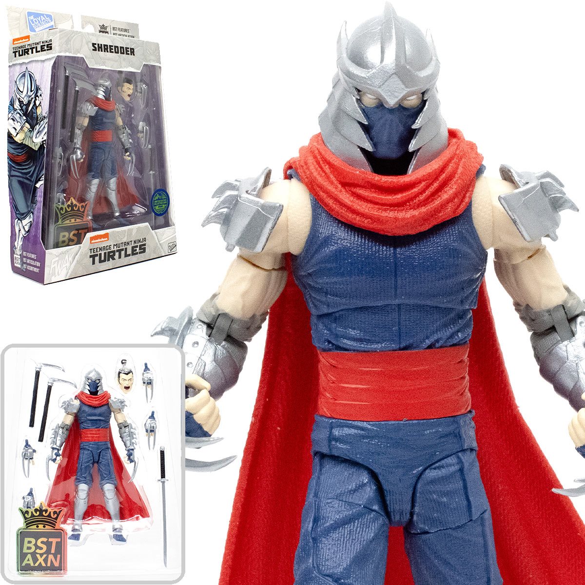 Teenage Mutant Ninja Turtles BST AXN Shredder IDW Comic TMNT 5-Inch Action Figure
