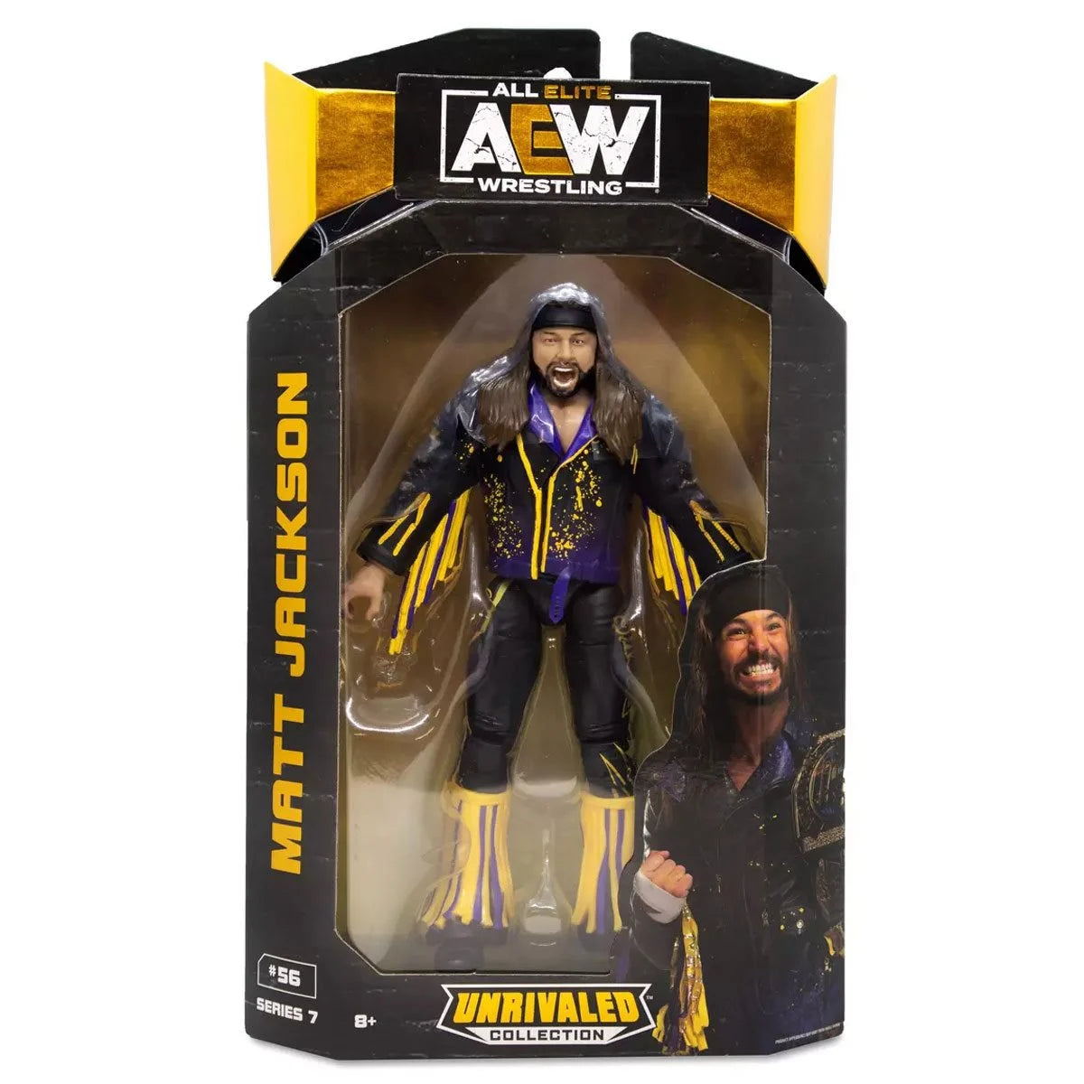 AEW All Elite Wrestling Unrivaled Series 7 Action Figures Matt Jackson