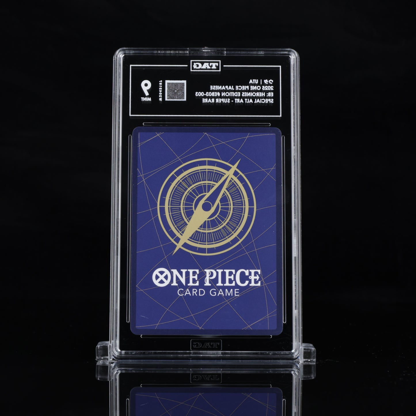 ONE PIECE JPN EB03-EXTRA BOOSTER -ONE PIECE HEROINES ED- #003 UTA TAG 9 Mint