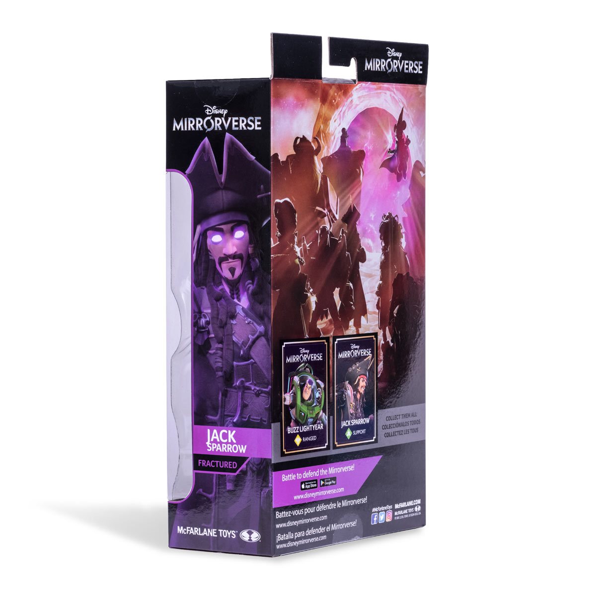 Disney Mirrorverse Fractured Captain Jack Sparrow Gold Label