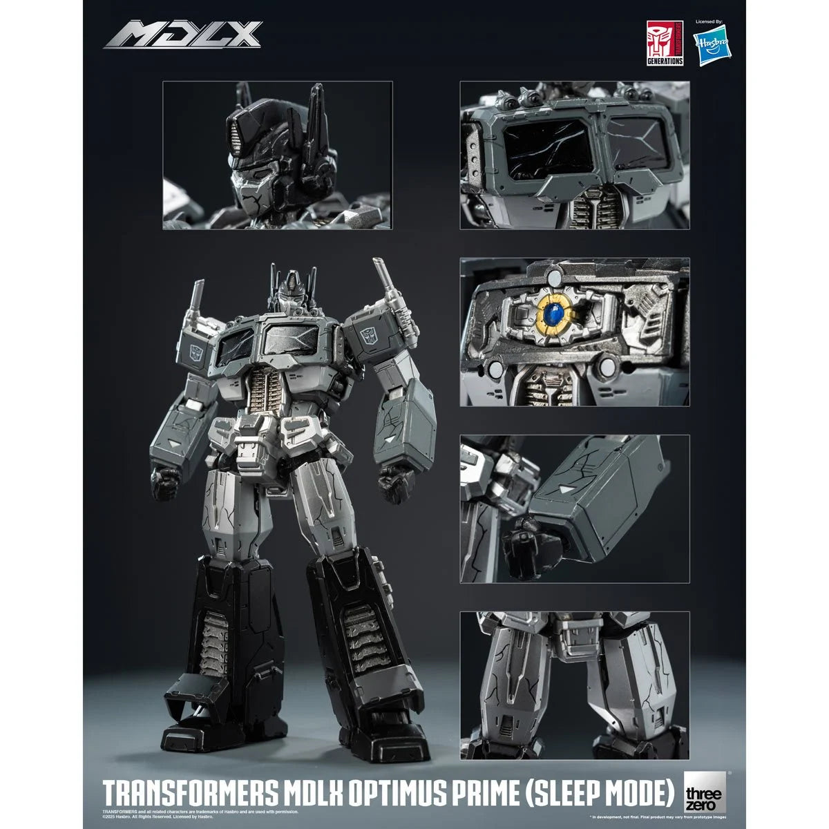 Transformers Optimus Prime Sleep Mode MDLX Action Figure - Exclusive
