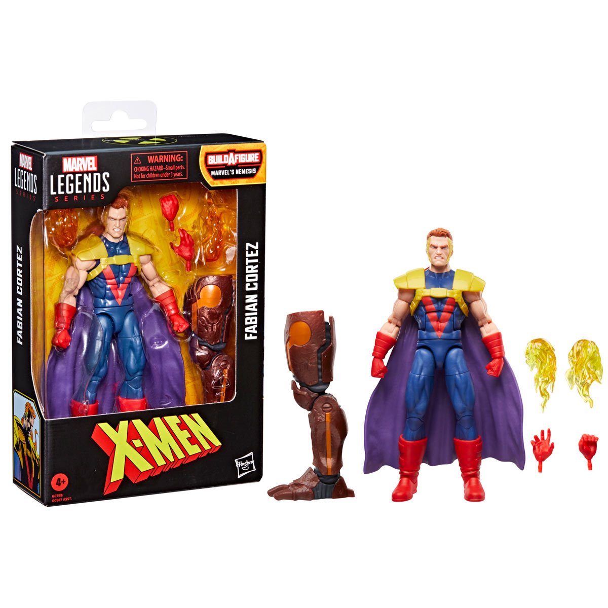 X-Men Marvel Legends Fabian Cortez 6-Inch Action Figure