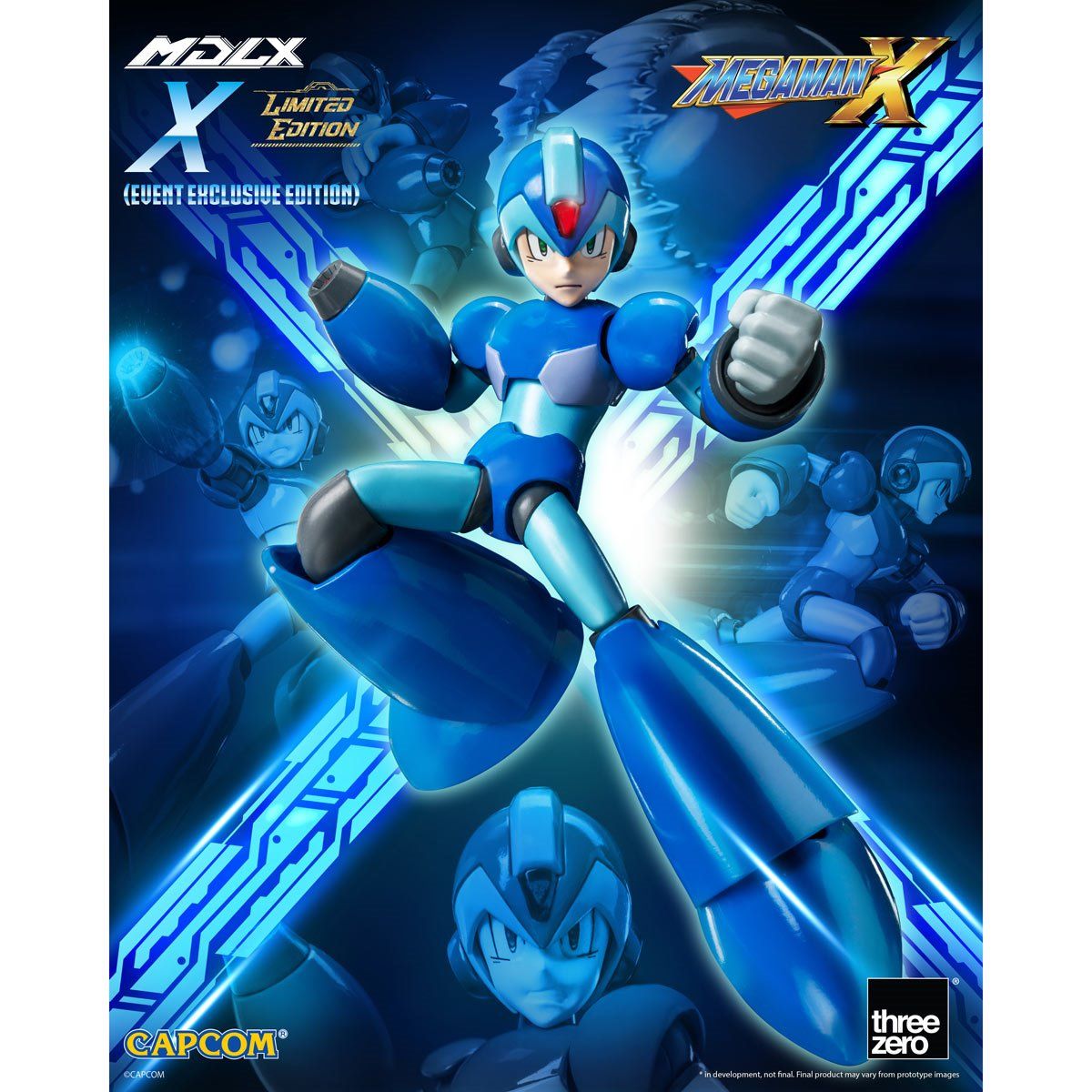 Megaman X Threezero MDLX Capcom Event Exclusive Edition Rockman Mega Man