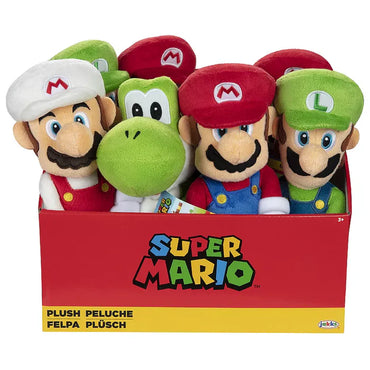Nintendo Super Mario 9 IN Plush Fire Mario Jakks Pacific