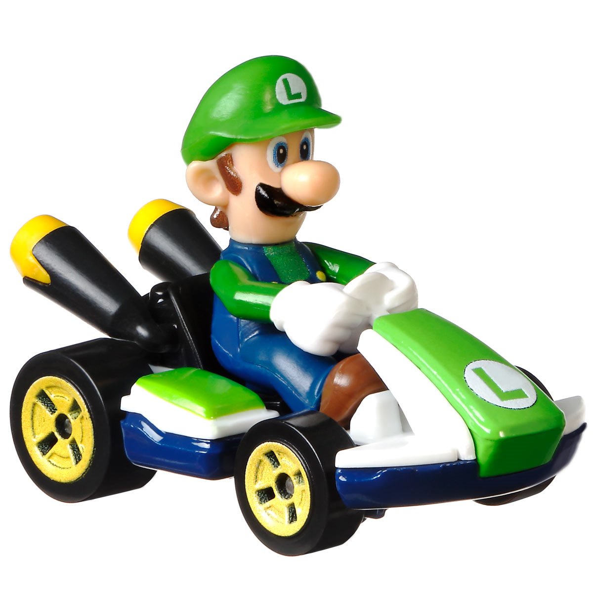 Mario Kart Hot Wheels 2025 Luigi Standard Kart New 1:64 Mattel