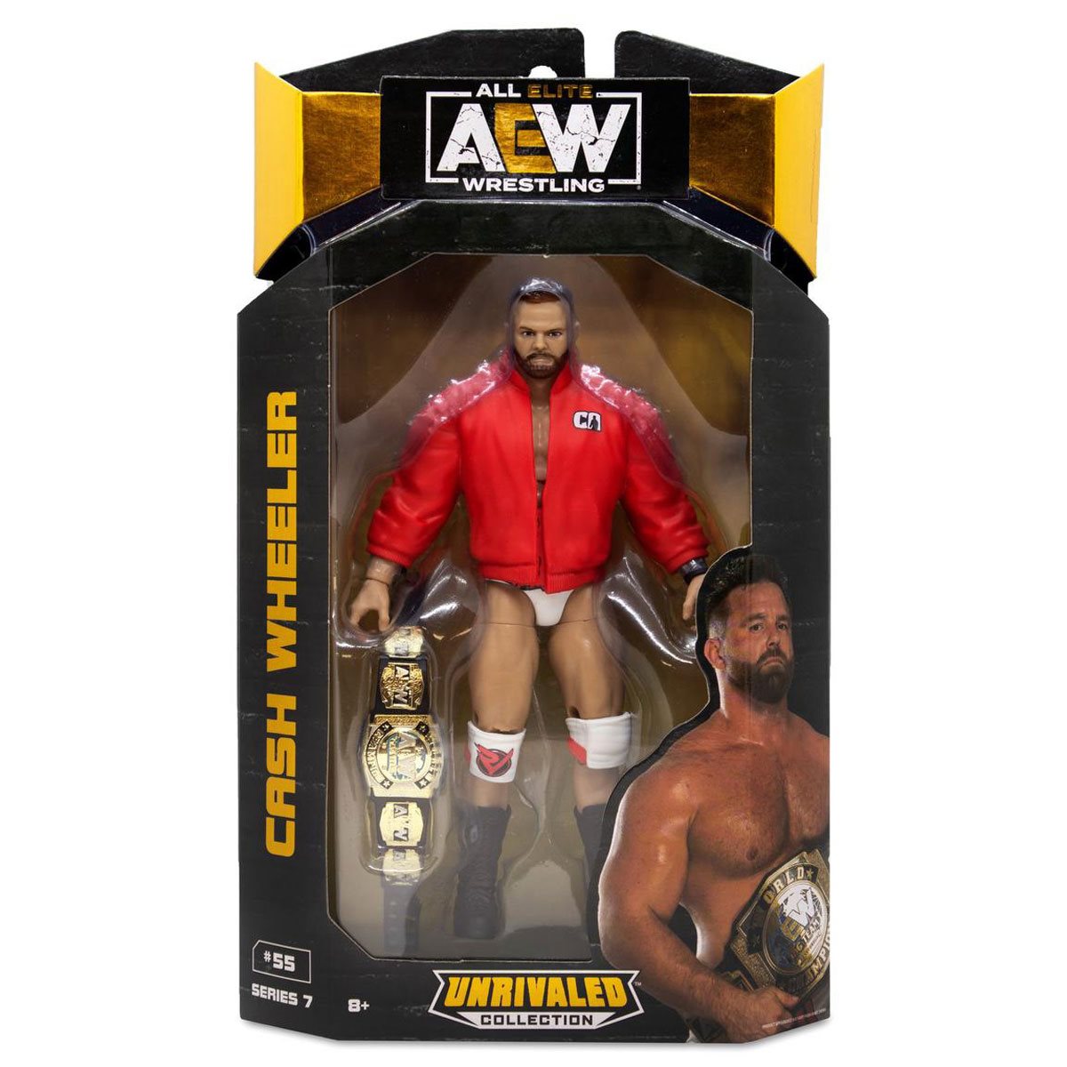 AEW All Elite Wrestling Unrivaled Series 7 Action Figures Cash Wheeler