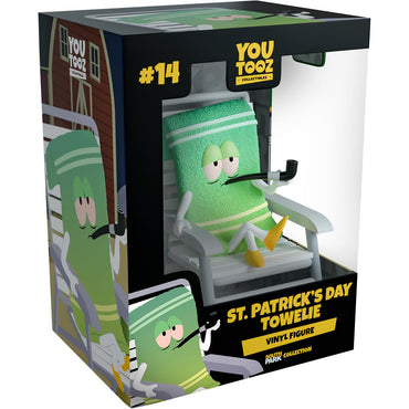 South Park Collection St. Patrick's Day Towelie Vinyl Figure #14