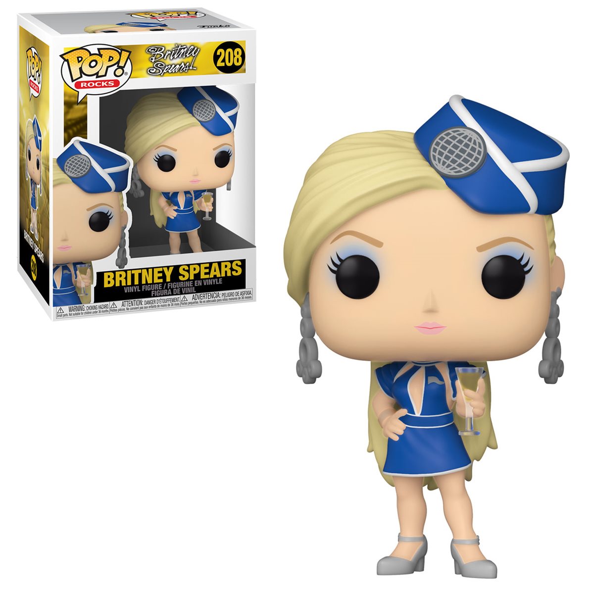 Britney Spears Toxic Stewardess Funko Pop! Vinyl Figure #208