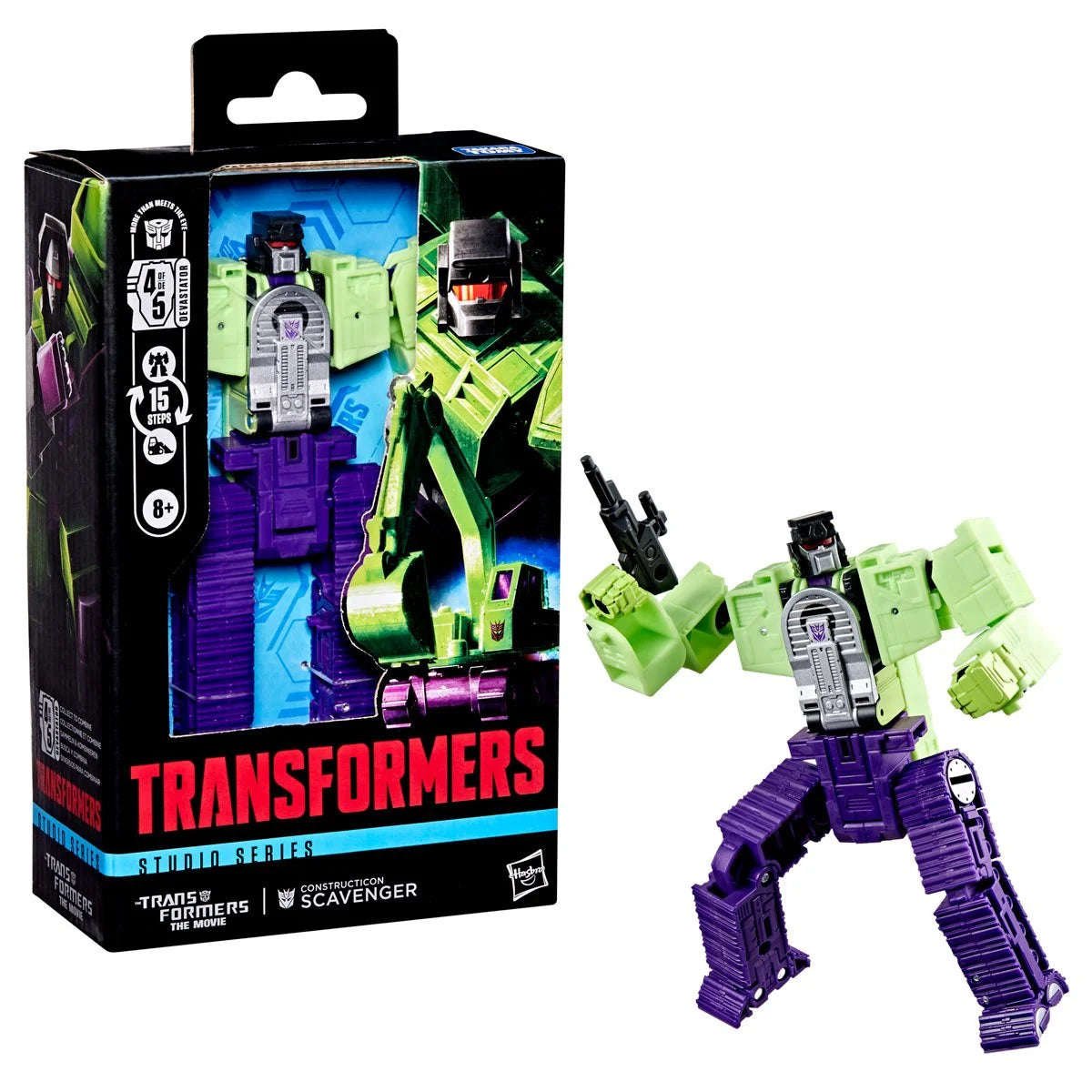 Transformers Studio Series 86 Deluxe Class Constructicon Scavenger