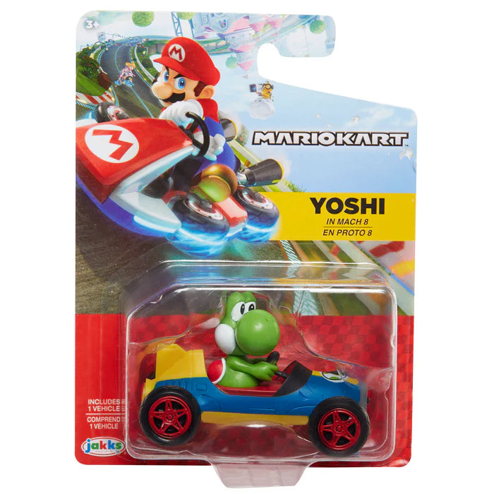 Yoshi – Mario Kart 2.5" Standard Kart Racer Figure by Jakks Pacific