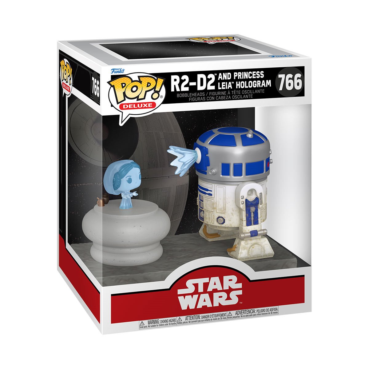 Star Wars R2-D2 with Leia Deluxe Funko Pop Vinyl Figure