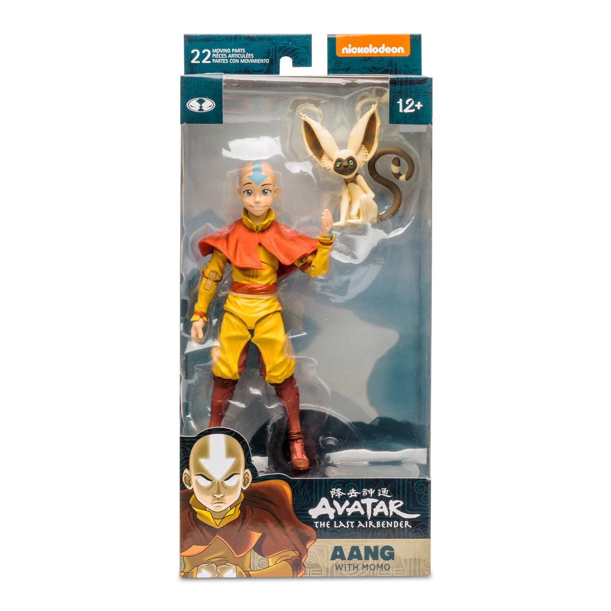 Avatar: The Last Airbender Figures - S02 - 7" Scale Aang w/ Momo