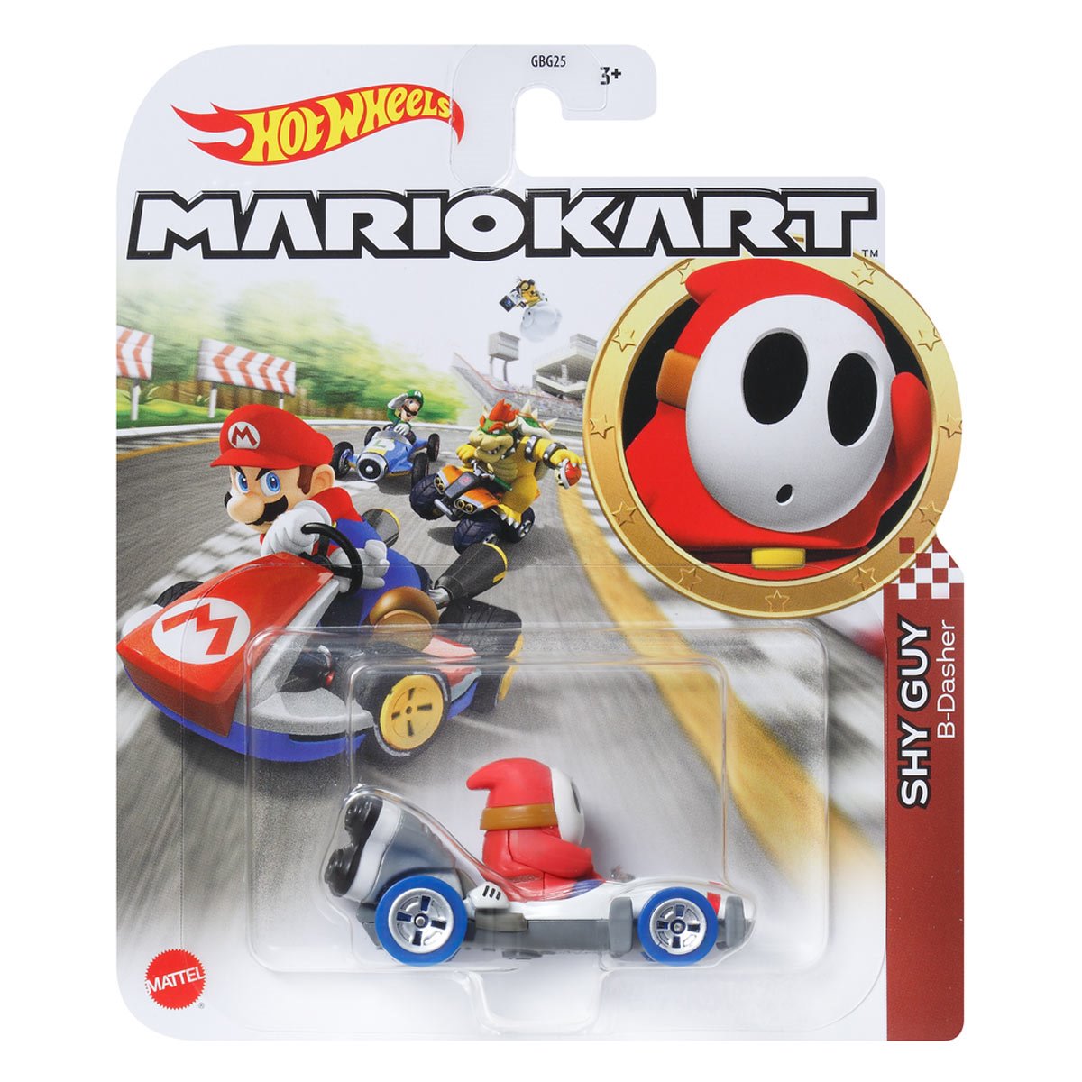 Mario Kart Hot Wheels 2025 Shy Guy B-Dasher New 1:64 Mattel