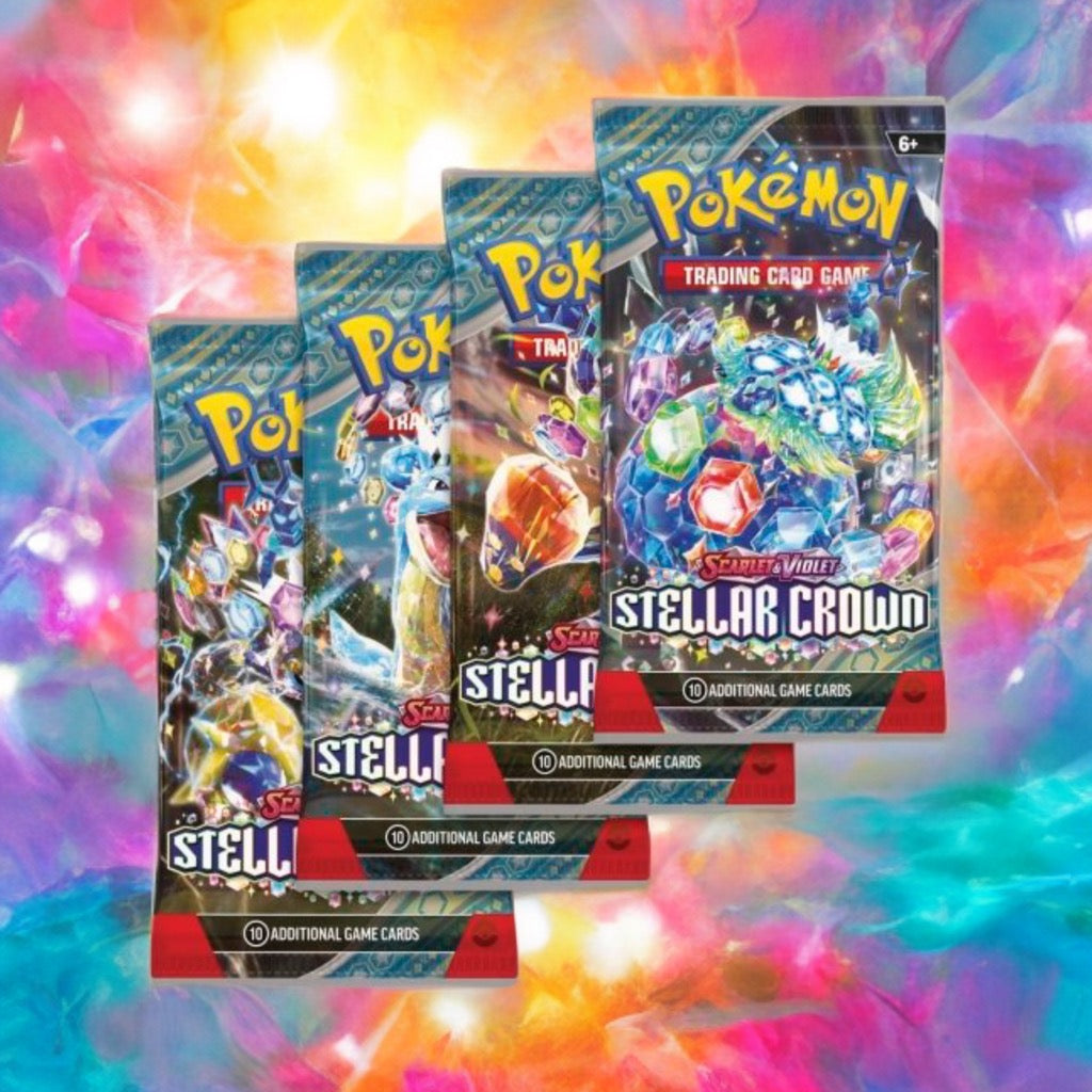 Pokemon TCG: Scarlet and Violet Stellar Crown Booster (X1) Pack Sealed