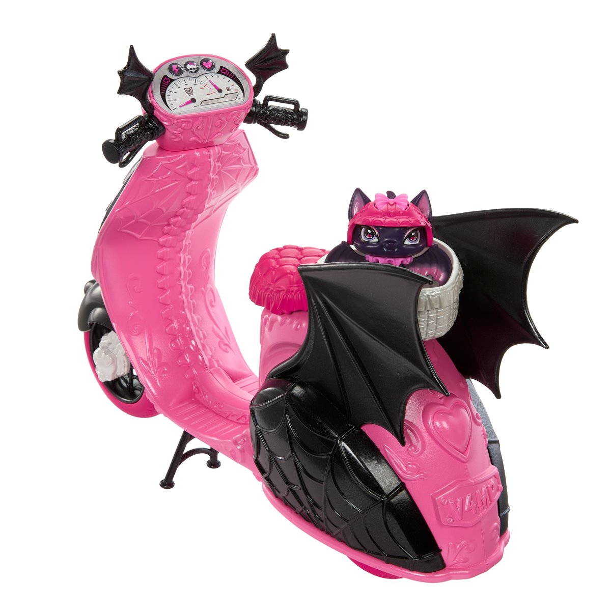 Monster High Draculaura Vamptastic Scooter Doll And Vehicle Playset