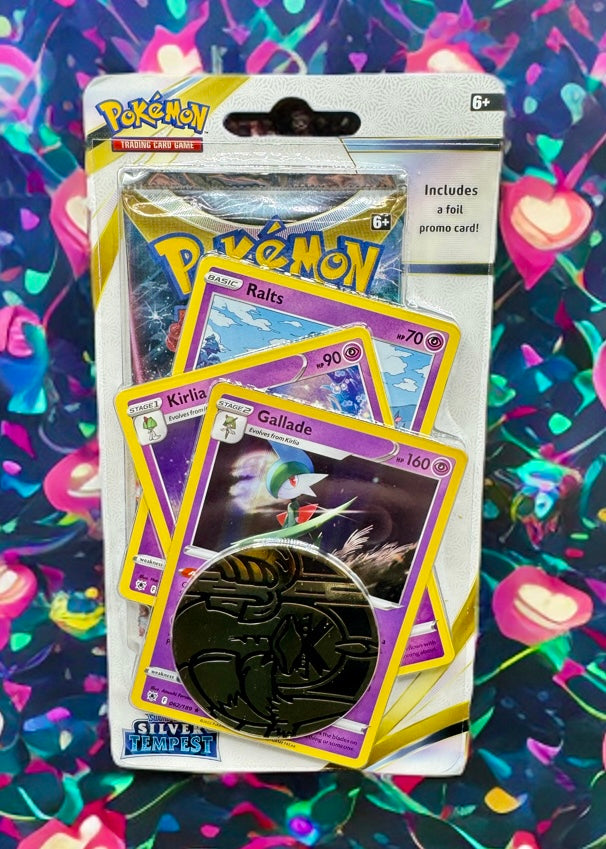 Pokemon Silver Tempest Premium Checklane Blister Pack (Gallade)
