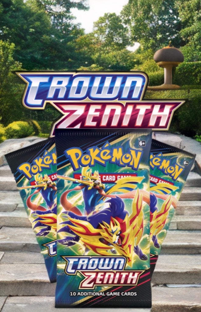 Pokemon Crown Zenith Trading Card Game Set of x1 Booster Pack