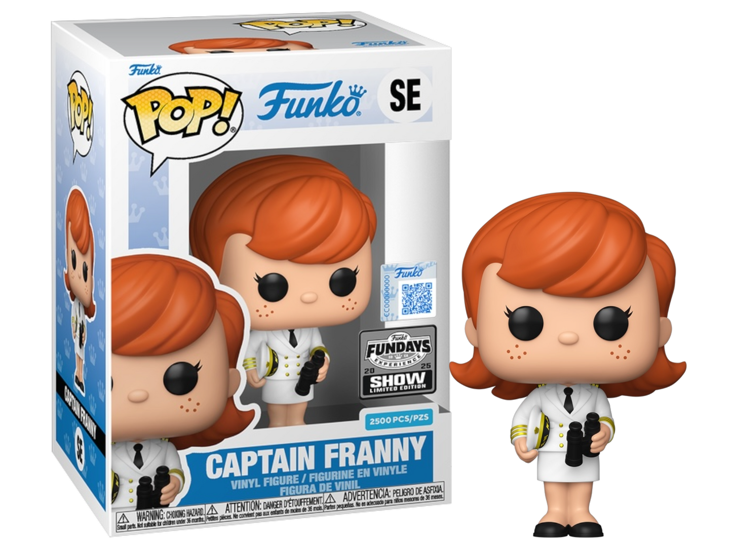Funko Fundays 2025 Captain Franny Vinyl Figure LE 2500
