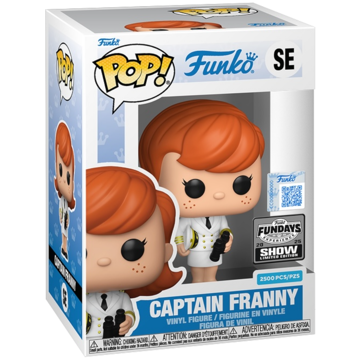 Funko Fundays 2025 Captain Franny Vinyl Figure LE 2500