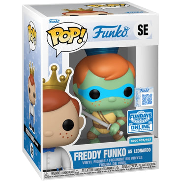 Fundays 2025 Funko Pop! Vinyl: Freddy Funko as Leonardo LE 3000 MIB