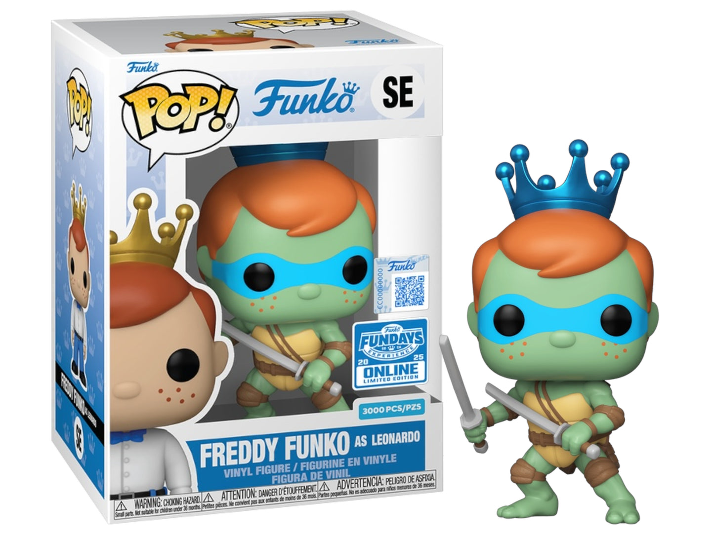 Fundays 2025 Funko Pop! Vinyl: Freddy Funko as Leonardo LE 3000 MIB