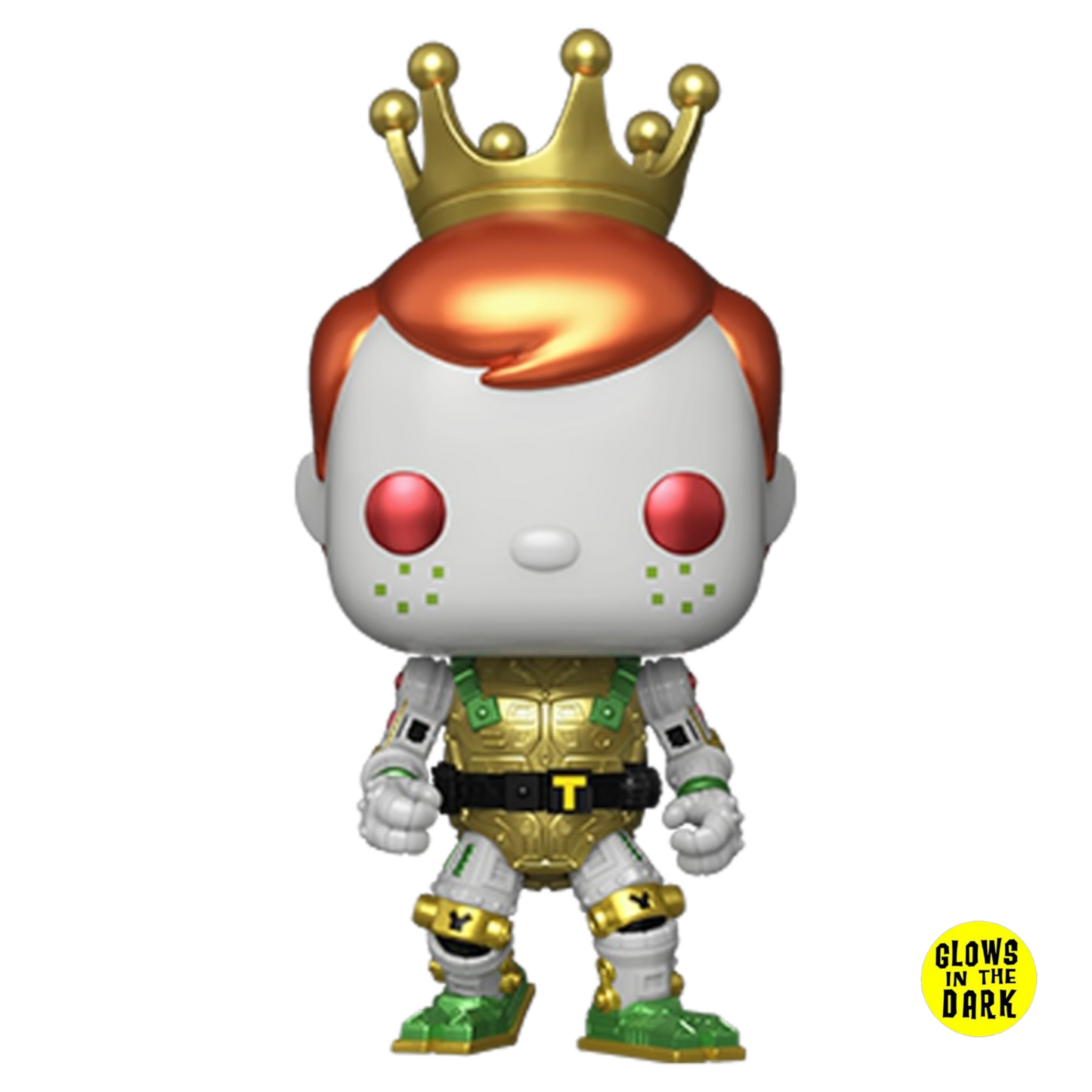 2025 Funko Fundays Online Freddy Funko As Metalhead Glows In The Dark 2000 Pcs