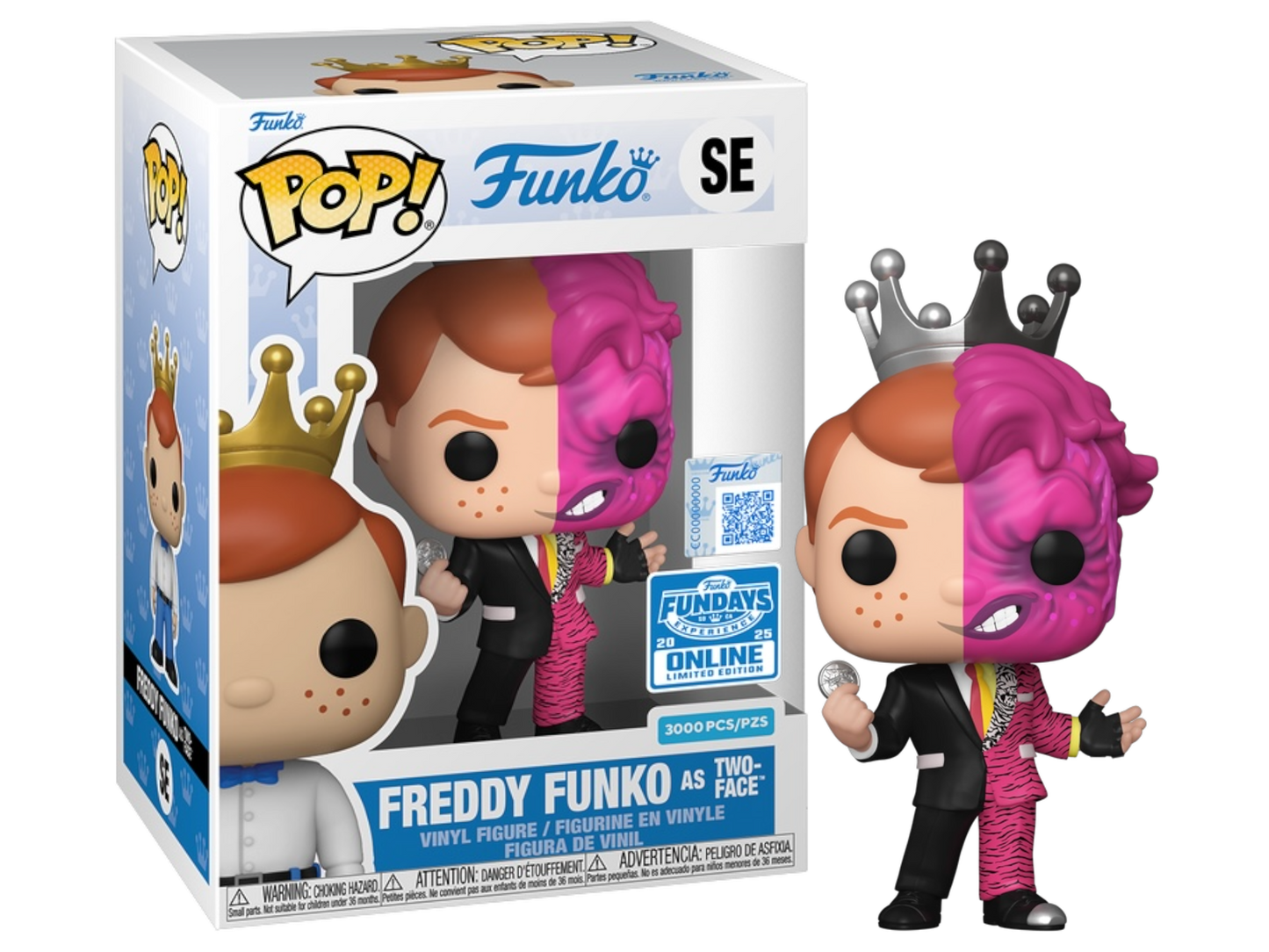 Funko Pop! Freddy Funko as Two-Face SE Fundays 2025 Exclusive 3000 Pieces