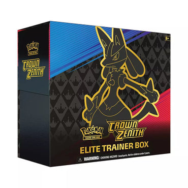 Pokemon Elite Trainer Box: Crown Zenith Koraidon Ex Tin Miraidon Window Tin