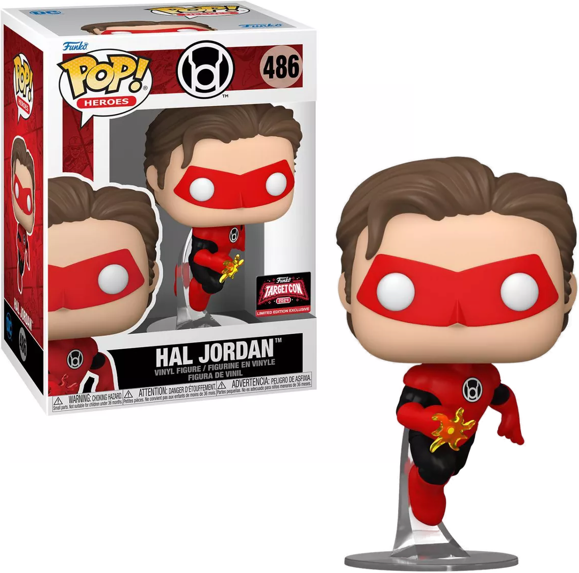 Funko Pop! Vinyl: DC Universe - Hal Jordan - Target (Exclusive) #486 Brand New !