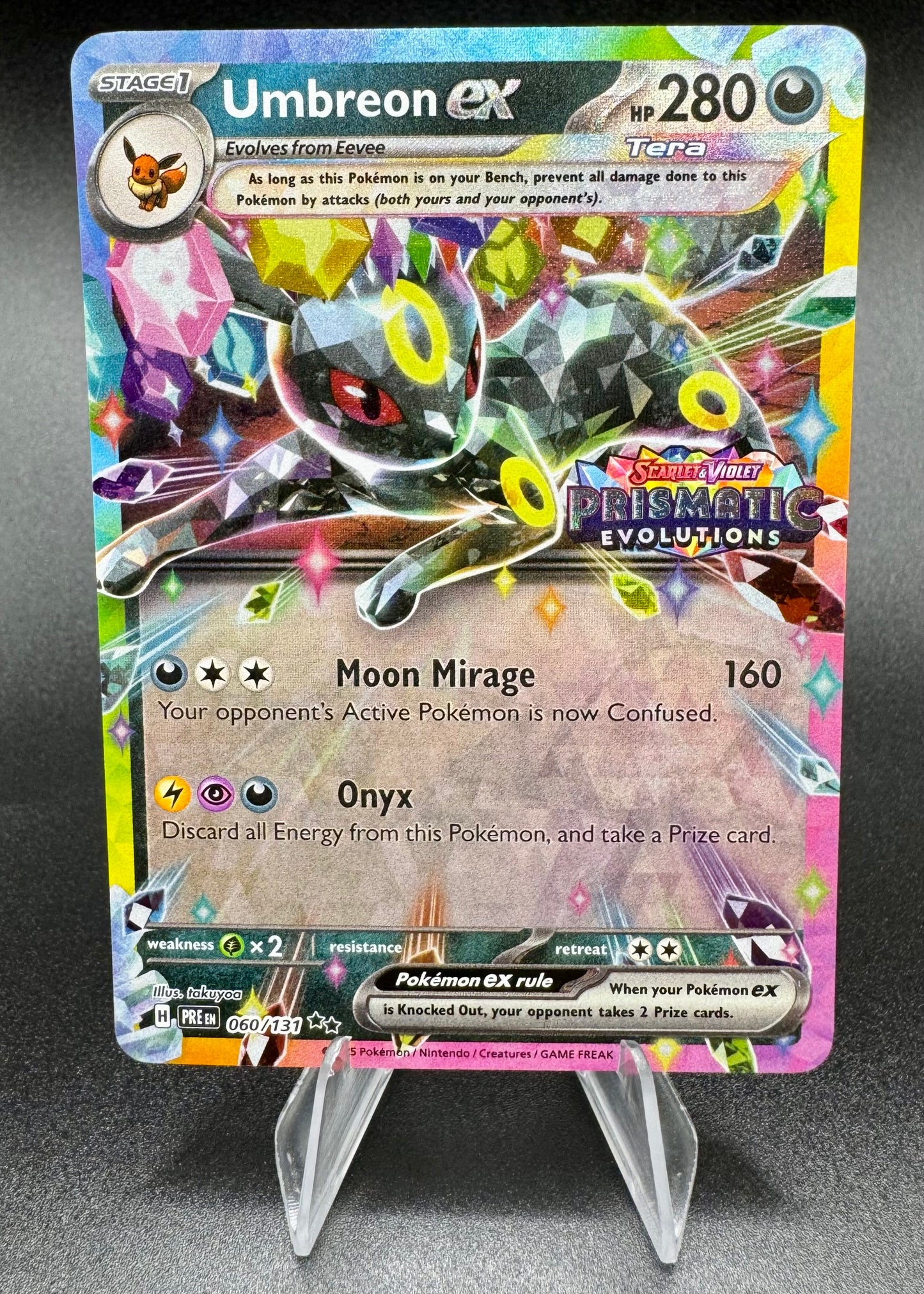 Pokemon TCG SV Promos #060/131 Umbreon EX (Stamped) NM