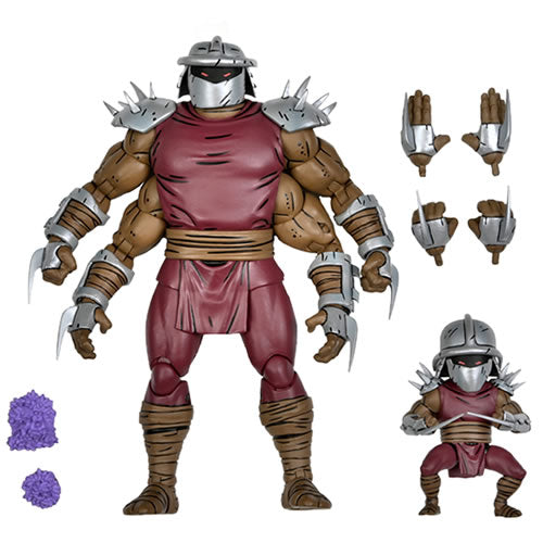 TMNT 7" Scale Figures - Mirage Comics - Ultimate Shredder Clone & Mini Shredder