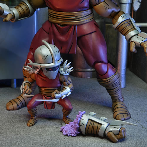 TMNT 7" Scale Figures - Mirage Comics - Ultimate Shredder Clone & Mini Shredder