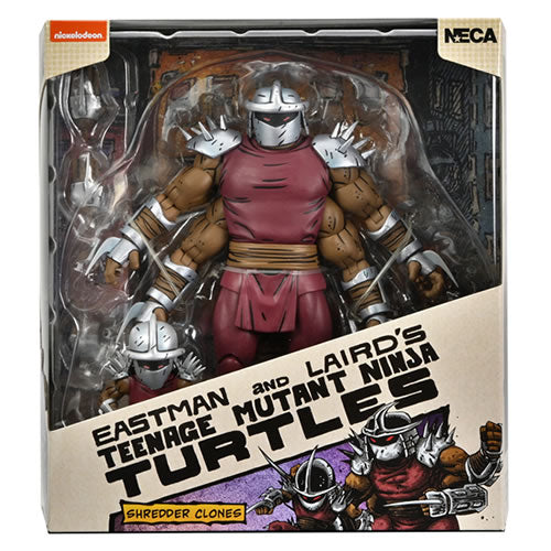 TMNT 7" Scale Figures - Mirage Comics - Ultimate Shredder Clone & Mini Shredder