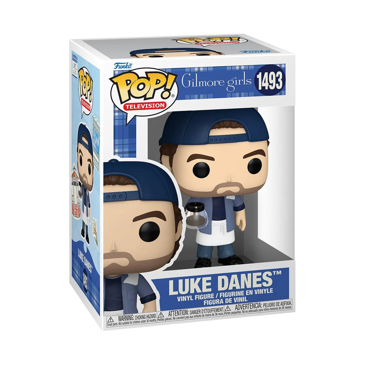 Gilmore Girls 25th Anniversary Luke Danes with Coffee Pot Funko Vinyl Figure #1493