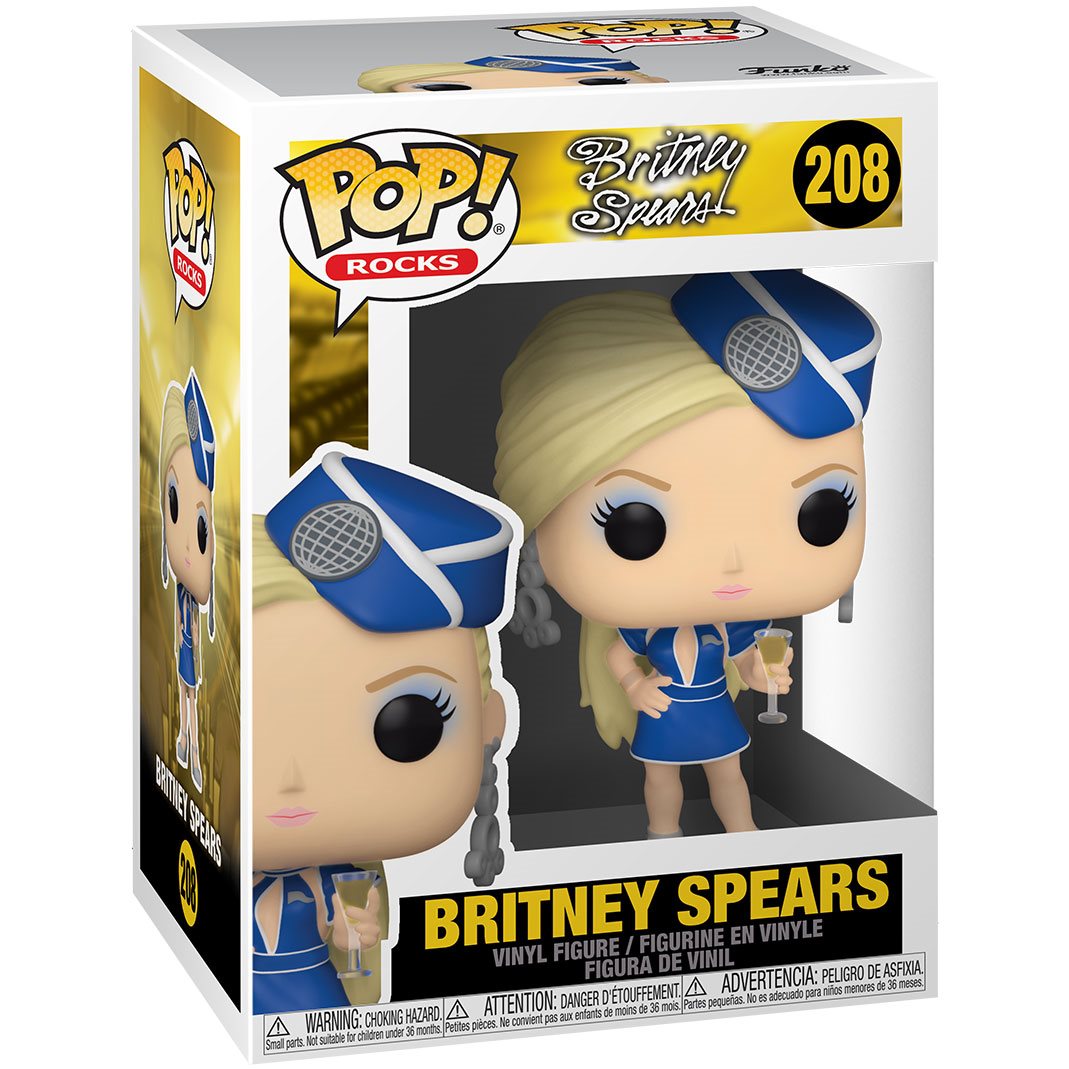 Britney Spears Toxic Stewardess Funko Pop! Vinyl Figure #208