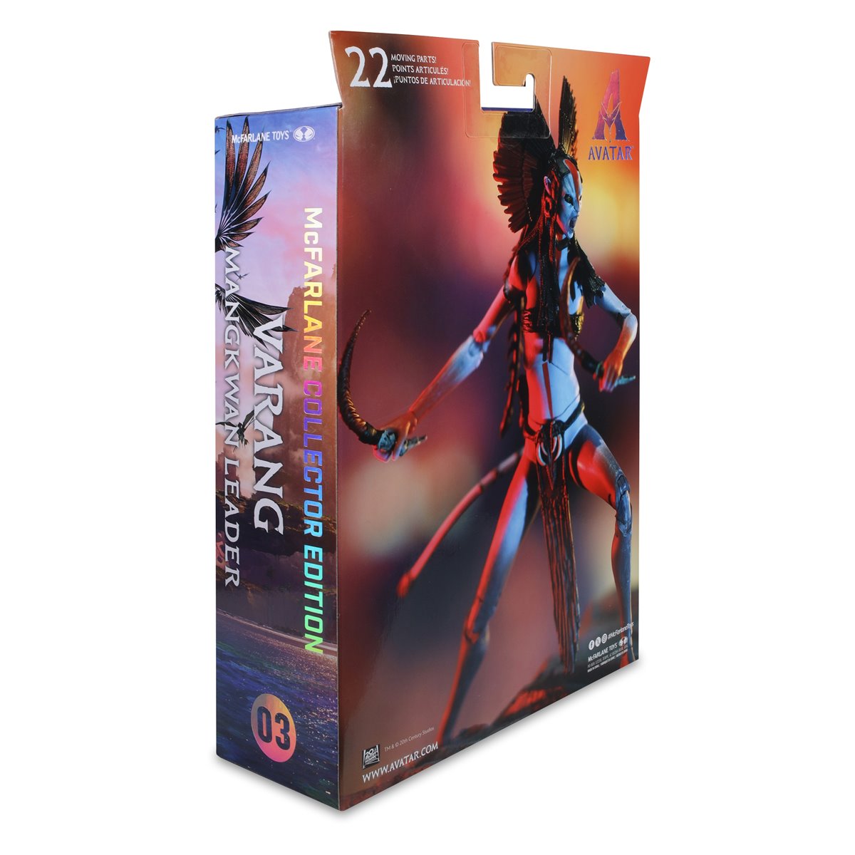 Avatar: Fire and Ash McFarlane Collector Edition Varang Mangkwan Leader 7-Inch Scale Action Figure