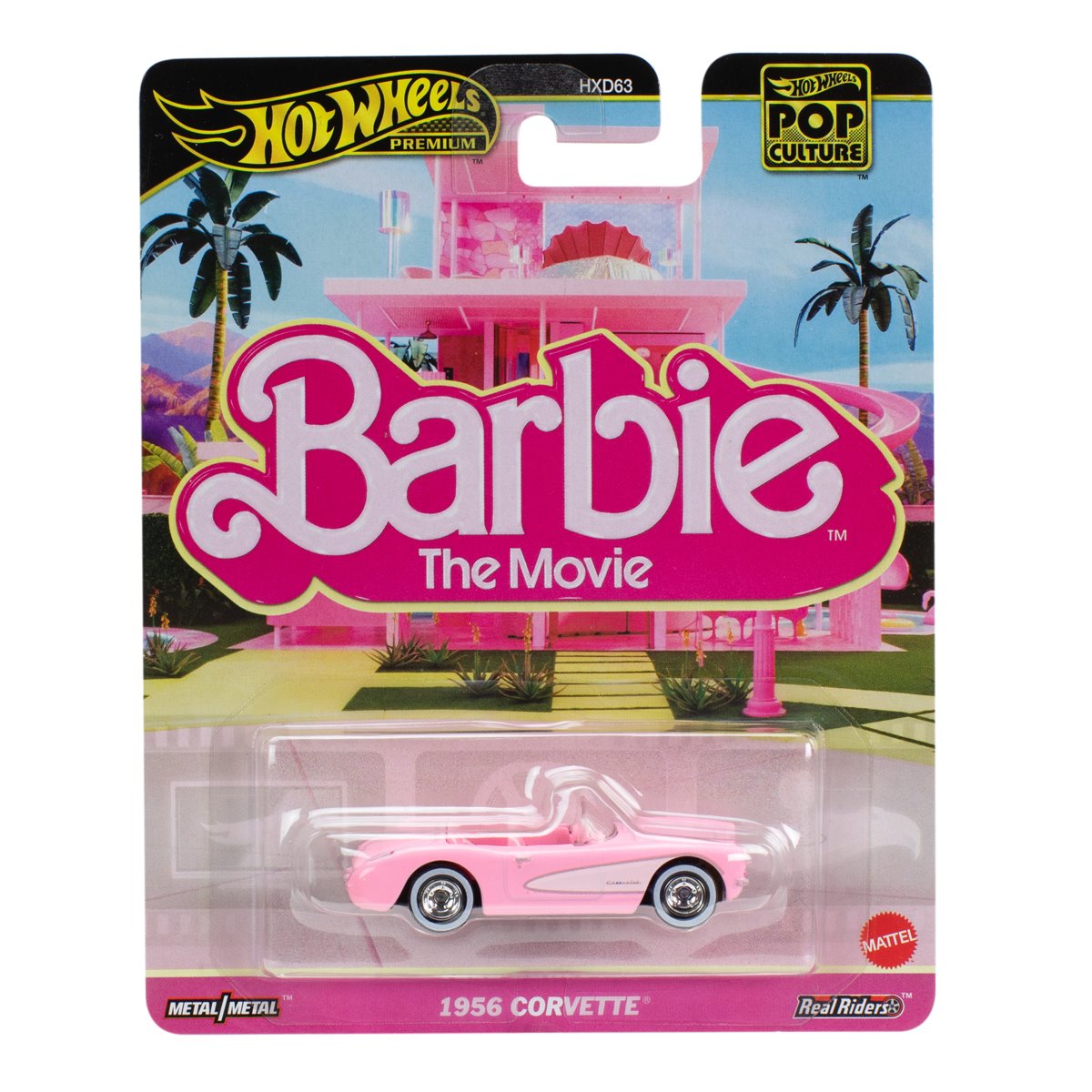 Hot Wheels Pop Culture 2025 Barbie Movie Corvette