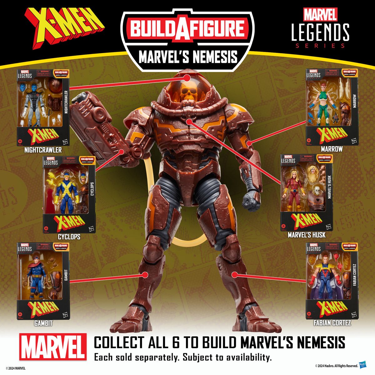 X-Men Marvel Legends Wolverine X-Treme 6-Inch Action Figure